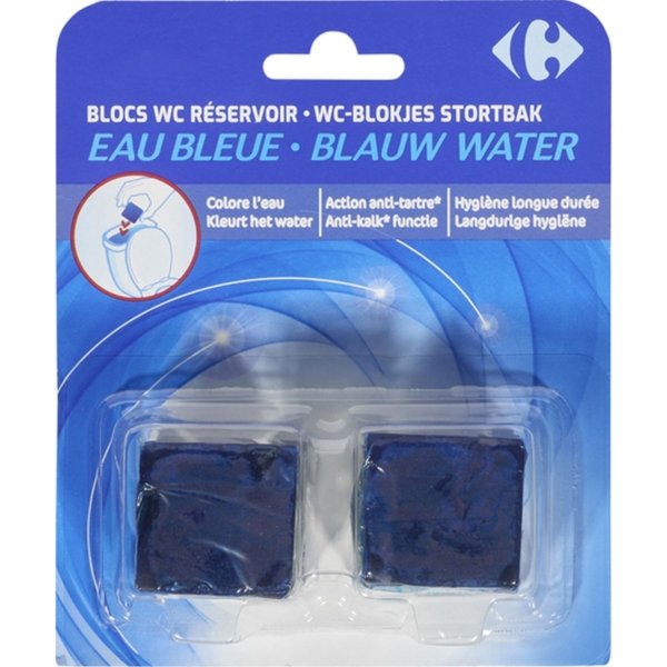 CARREFOUR ΥΓΡO ΒLOCK WC ΓΙΑ ΤΟ ΚΑΖΑΝΑΚΙ 2 X50 GR