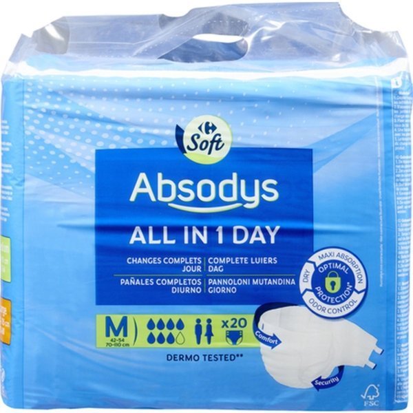 CARREFOUR  ΠΑΝΕΣ ΕΝΗΛΙΚΩΝ MEDIUM 20ΤΜΧ