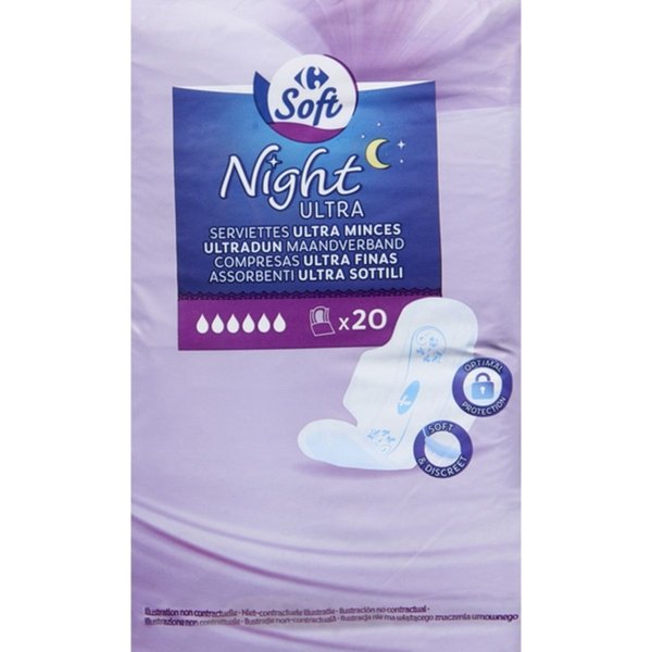 CARREFOUR ΣΕΡΒΙΕΤΕΣ ULTRA  NYXTOΣ  X20