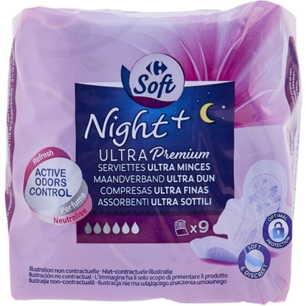 CARREFOUR ΣΕΡΒΙΕΤΕΣ ULTRA PREMIUM NYXTOΣ  X9