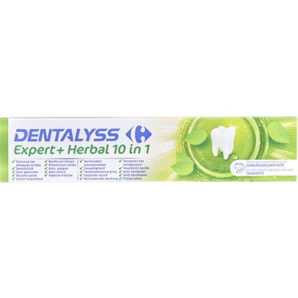 CARREFOUR ΟΔΟΝΤΟΚΡΕΜΑ DENTALYS HERBAL 75ML