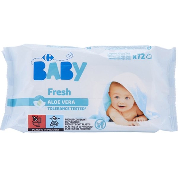 CARREFOUR BABY HANKIES FRESH X72