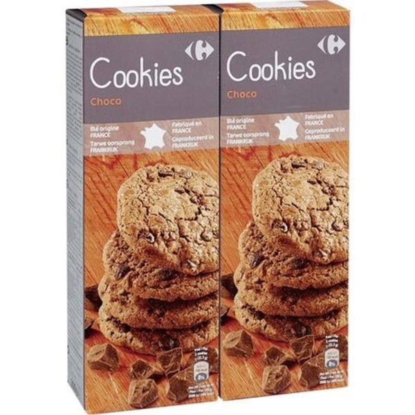 CARREFOUR COOKIES ME ΣΟΚΟΛΑΤΑ 2Χ200Γ