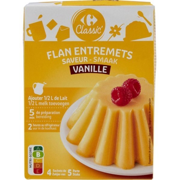 CARREFOUR ΜΕΙΓΜΑ ΓΙΑ ΤΑΡΤΑ VANILLA 192Γ