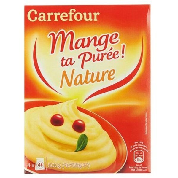 CARREFOUR ΠΟΥΡΕΣ ΠΑΤΑΤΑΣ 4Χ125Γ
