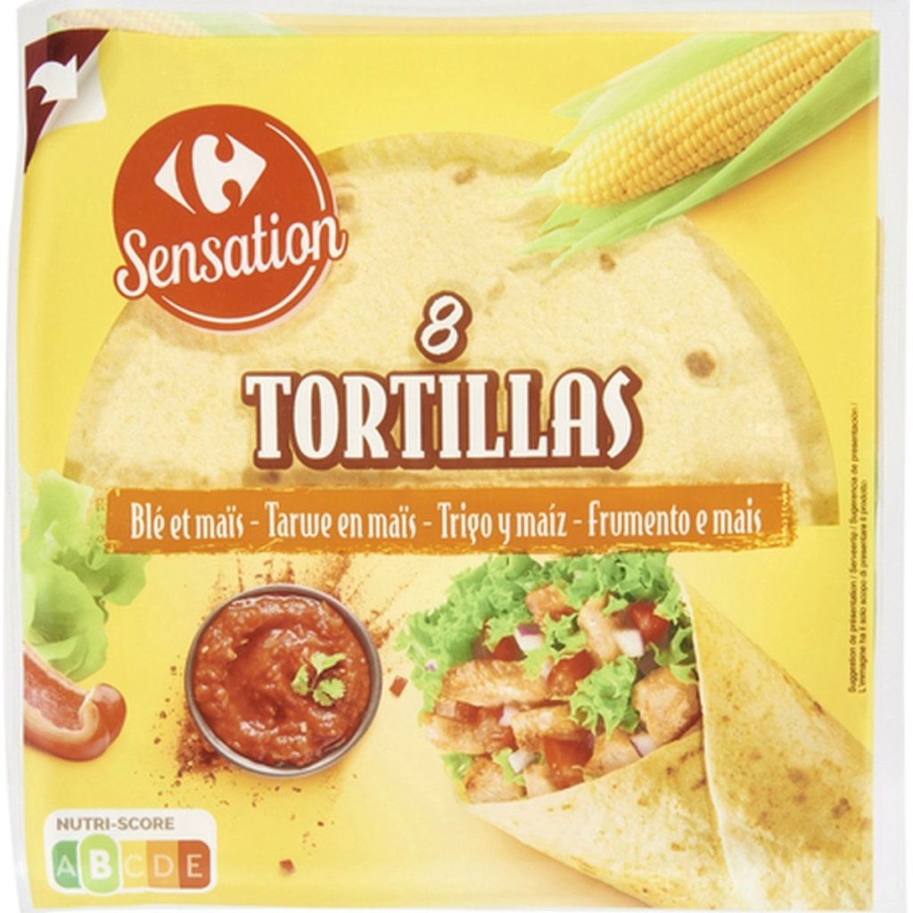 CARREFOUR TORTILLAS ΚΑΛΑΜΠΟΚΙ 320Γ Carrefour