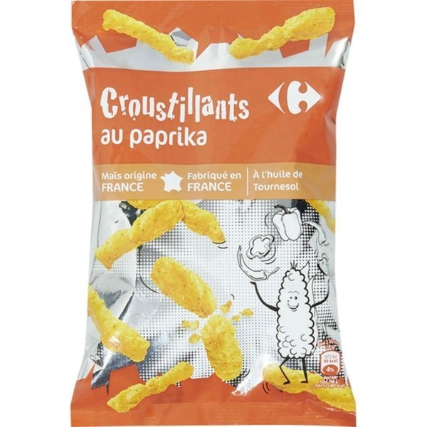 CARREFOUR ΤΡΑΓΑΝΑ ΣΝΑΚ ΑΠΌ ΠΑΠΡΙΚΑ 90ΓΡ