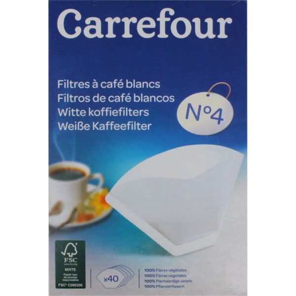 CARREFOUR ΦΙΛΤΡΑ ΚΑΦΕ Ν4 40ΤΕΜ