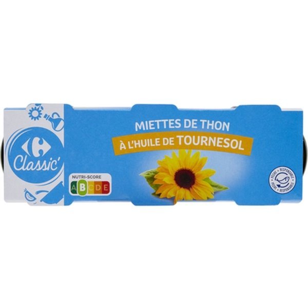 CARREFOUR ΤΟΝΟΣ ΣΕ ΗΛΙΕΛΑΙΟ 3Χ56GR