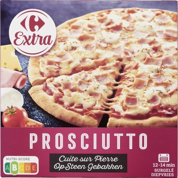 CARREFOUR PIZZA  ΖΑΜΠΟΝ -ΤΥΡΙ 400G