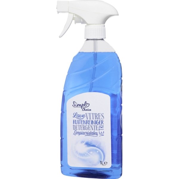 GLASS LIQUID BLUE WITHOUT AMMONIA 1 LT