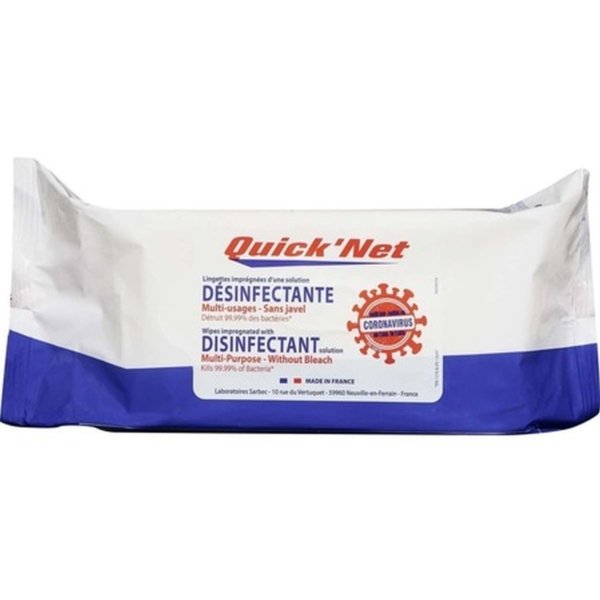 ANTIBACTERIAL WET WIPES 50T