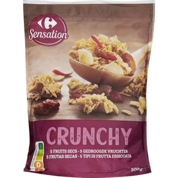 CRF ΔΗΜΗΤΡΙΑΚA CRUNCHY ΦΡΟΥΤΑ 500GR