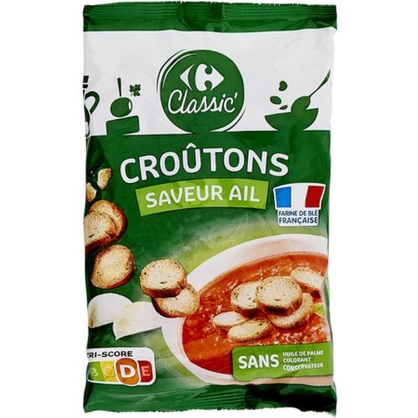 CRF CLASSIC ΜΕ ΑΡΩΜΑ ΣΚΟΡΔΟ CROUTONS 90G