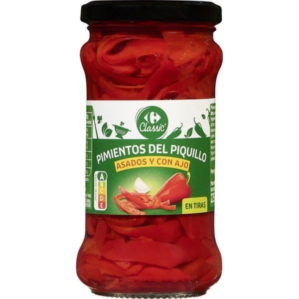 CRF SLICED RED PEPPERS 314ML