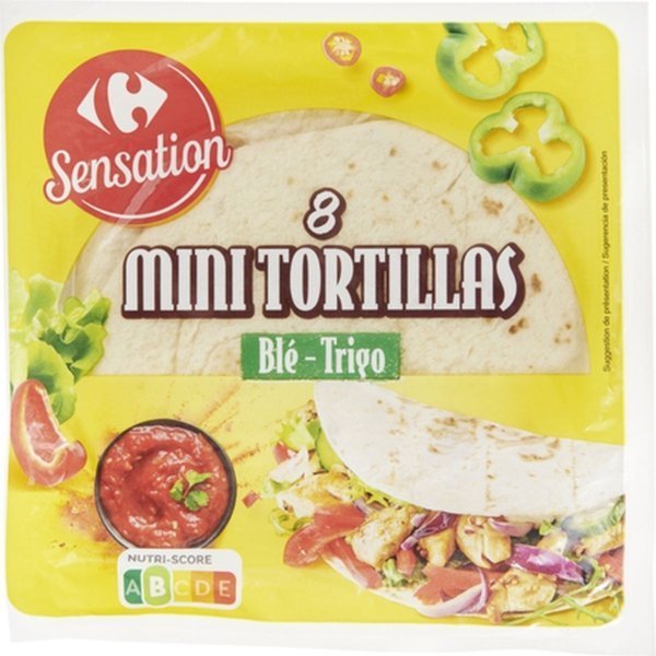 CRF SENSATION MINI ΣΤΑΡΕΝΙΕΣ  TORTILLAS 8X200G