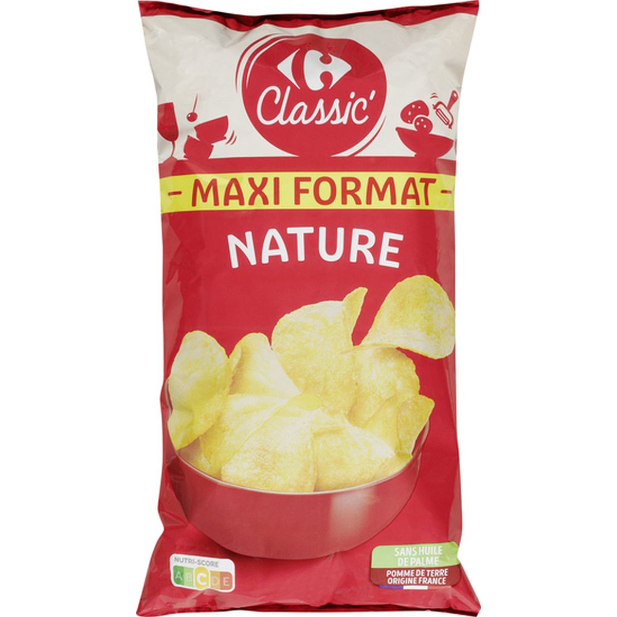 Chips nature CARREFOUR CLASSIC