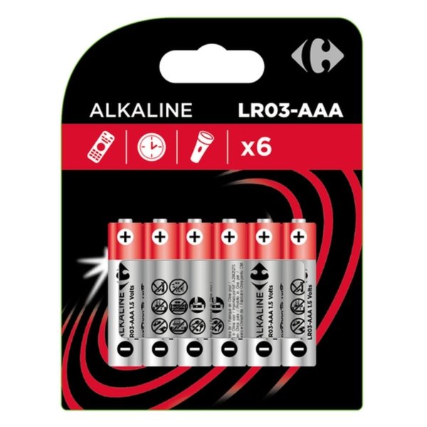 CRF ΜΠΑΤΑΡΙΑ  I-TECH  LR03/AAA 6 ΤΜΧ