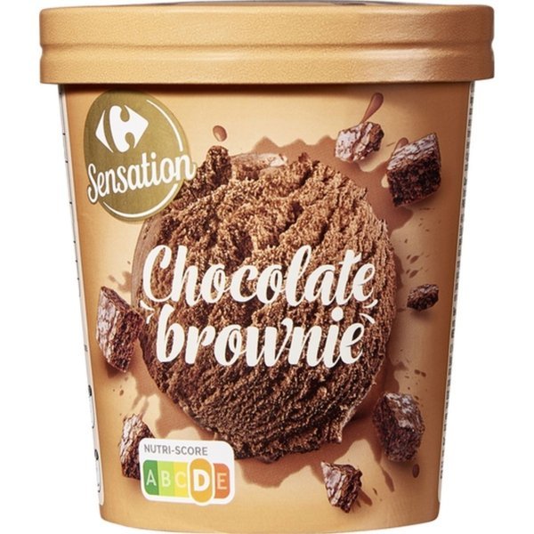 CARREFOUR CHOCOLATE ICE CREAM 500ML