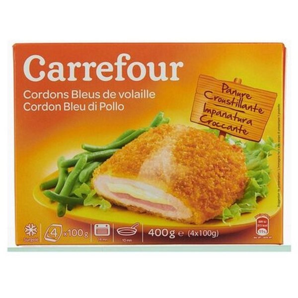 CRF CHICKEN CORDON BLEU 4X100G