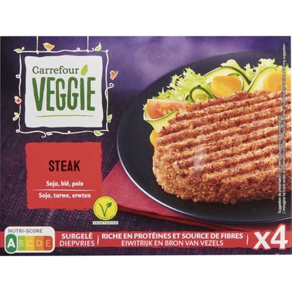 CRF VEGETABLE BURGER 4X100G