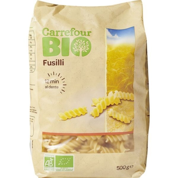 500G FUSILLI CRF BIO