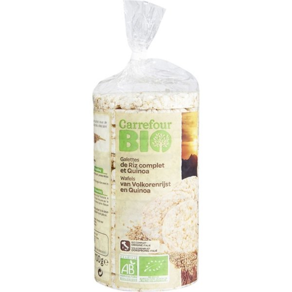 100G ΡΥΖΟΓΚΟΦΡΕΤΕΣ ΜΕ ΚΙΝΟΑ  CRF BIO