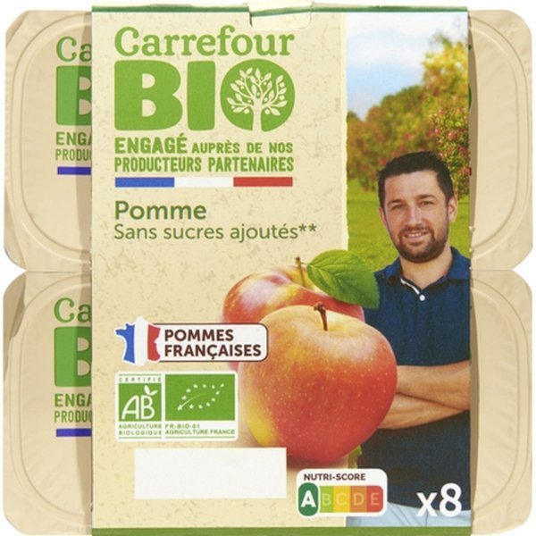 8X100G ΠΟΥΡΕΣ ΜΗΛΟΥCRF BIO
