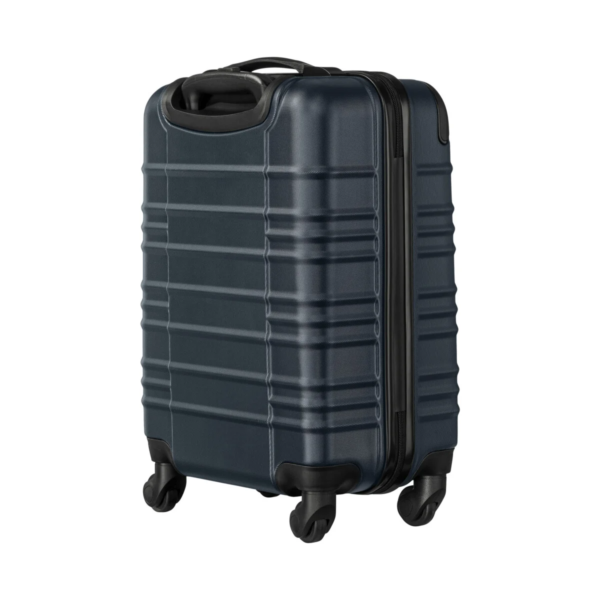 T/G WENGER AMPLAR HARDSIDE CARRY ON NAVY BLUE