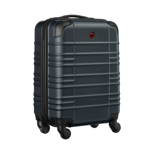T/G WENGER AMPLAR HARDSIDE CARRY ON NAVY BLUE - Image 2