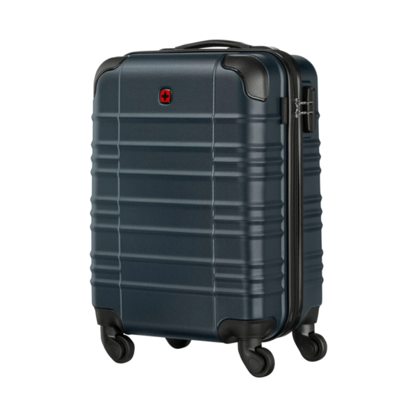 T/G WENGER AMPLAR HARDSIDE CARRY ON NAVY BLUE - Image 3