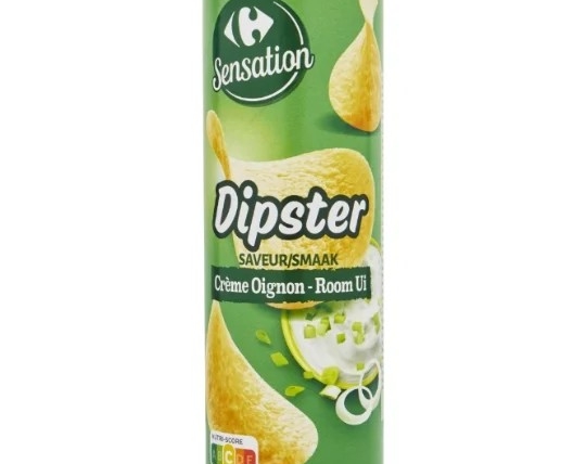 ΑΠΟΣΥΡΣΗ/ΑΝΑΚΛΗΣΗ CARREFOUR ΤΣΙΠΣ SOUR CREAM & KΡΕΜΜΥΔΙ 175Γ